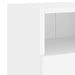 Tv Wall Cabinets 2 Pcs White 60x30x30 Cm Engineered Wood