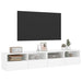 Tv Wall Cabinets 2 Pcs White 80x30x30 Cm Engineered Wood