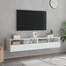 Tv Wall Cabinets 2 Pcs White 80x30x30 Cm Engineered Wood
