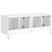 Tv Wall Cabinets with Led Lights 2 Pcs White 60x35x41 Cm