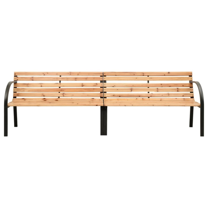 Twin Garden Bench Chinese Fir Wood Toioxt