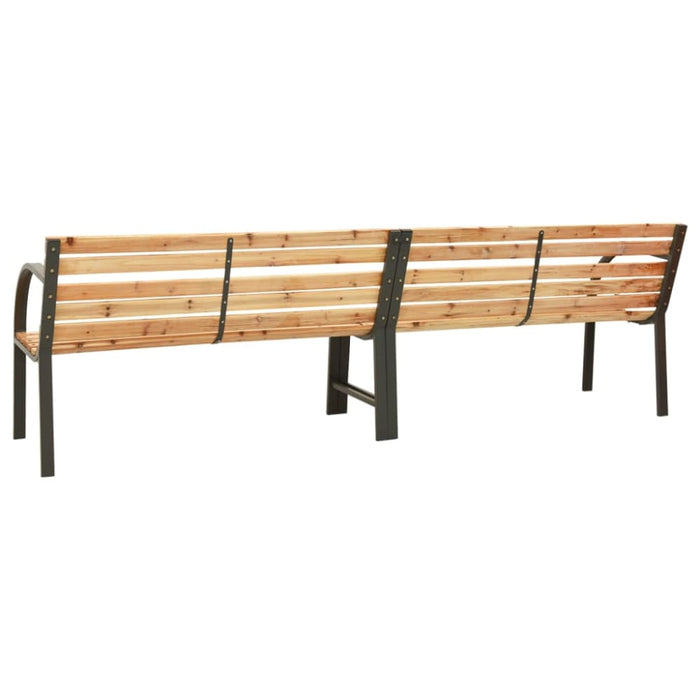 Twin Garden Bench Chinese Fir Wood Toioxt