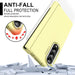 Two Tone Contact Lens Hinge Flip Case For Samsung Fold 4