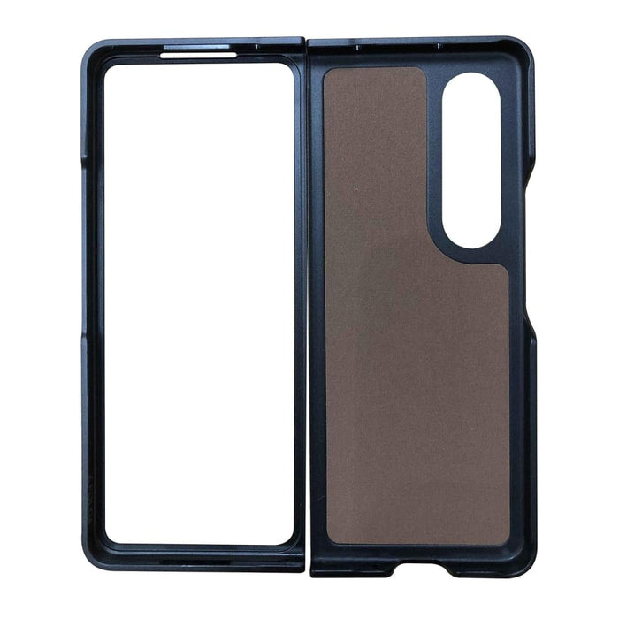 Two Tone Litchi Texture Case For Samsung Galaxy z Fold 4