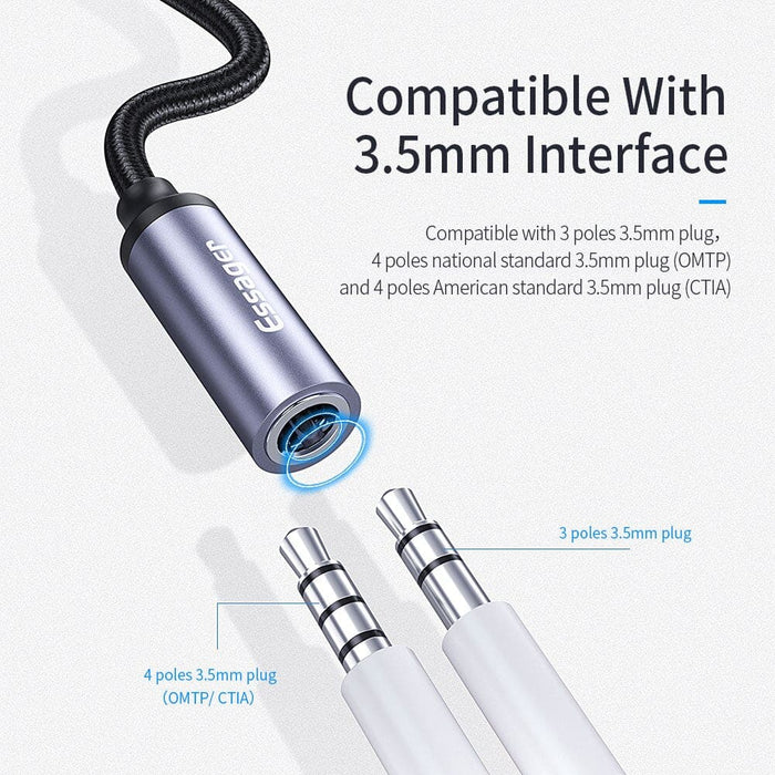 Usb Type c 3.5 Jack Earphone Adapter to 3.5mm Headphones