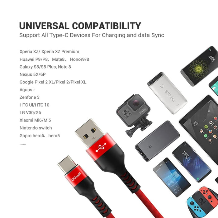 Usb Type c Fast Charging Charger Cable for Samsung Galaxy