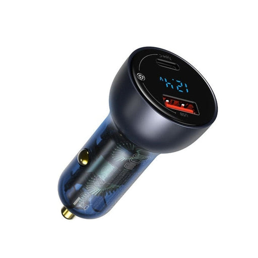 65w Type - c Fast Quick Phone Charger In Car Qc 4.0 3.0 Led