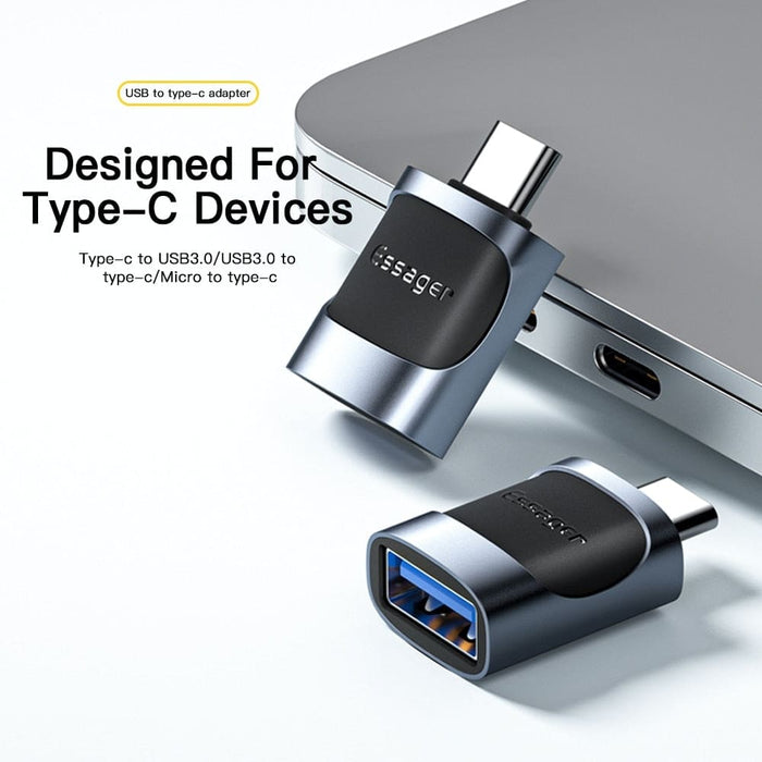 Otg Type c to Usb Micro Adapter for Macbook Xiaomi Huawei