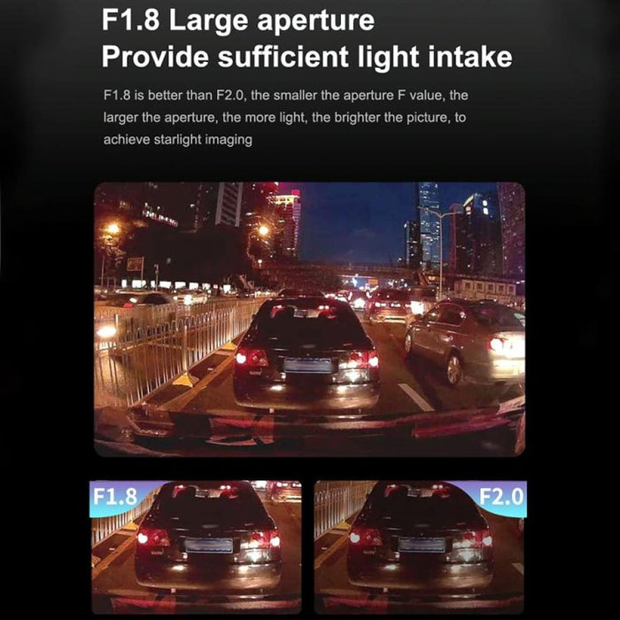 U06 2k Ultra Hd Night Vision Wifi Car Driving Recorder