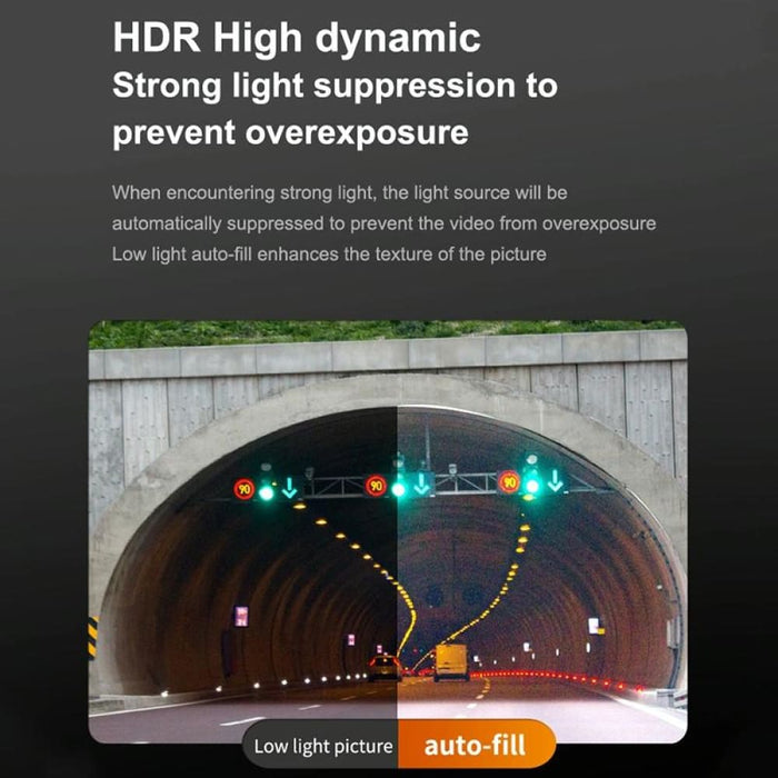 U06 2k Ultra Hd Night Vision Wifi Car Driving Recorder