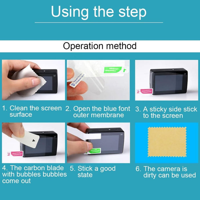 Ultra Clear Lcd Screen Protector And Housing Glass Lens