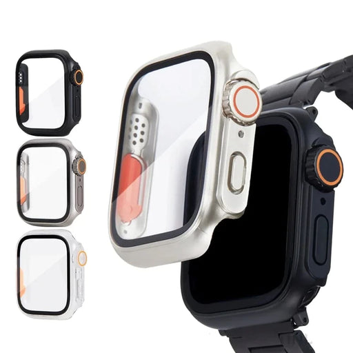 Ultra Glass Case For Apple Watch Series 8 7 45mm 41mm