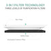 Ultra Quiet Eco Flow Air Purifier Wi-fi Control Hepa Filter