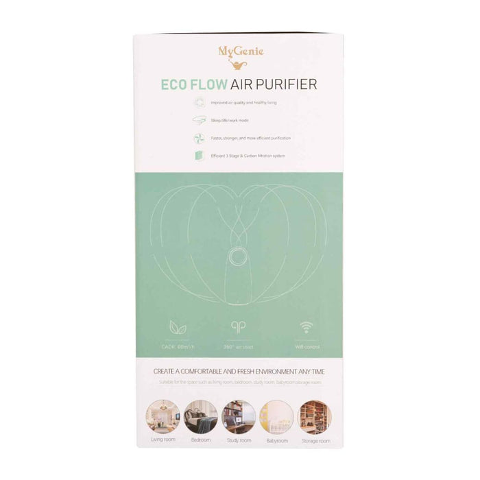 Ultra Quiet Eco Flow Air Purifier Wi-fi Control Hepa Filter