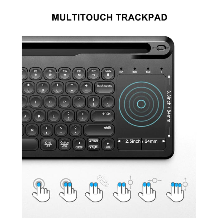 Ultra Thin Bluetooth Keyboard For Ipad