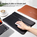 Ultra Thin Leather Laptop Sleeve Table For 15 / 15.4 / 16