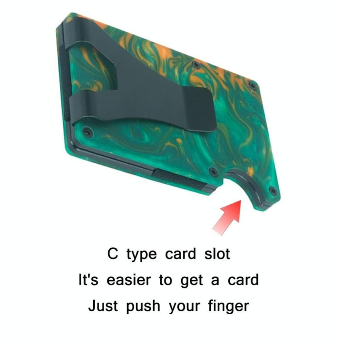 Ultra Thin Rfid Blocking Card Holder