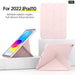 Ultra Thin Smart Cover for Ipad 10 10th Gen Auto Wake Up