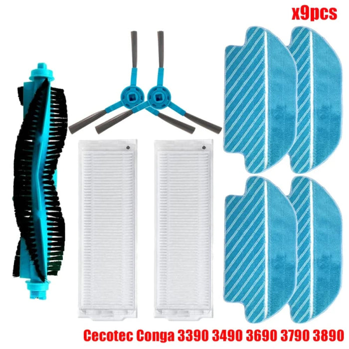 Ultra Titanium Vacuum Cleaner Brush And Filter Set