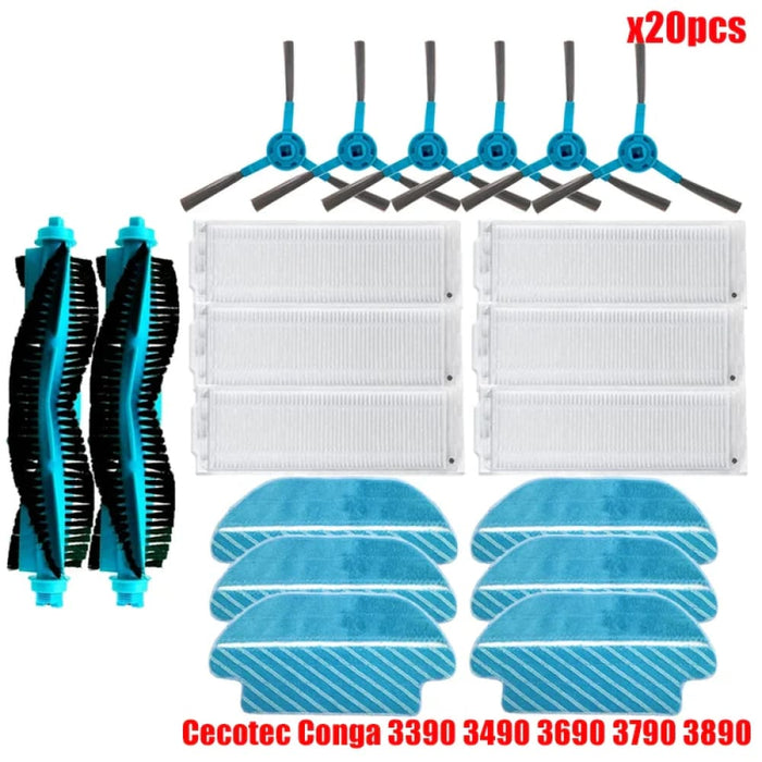 Ultra Titanium Vacuum Cleaner Brush And Filter Set
