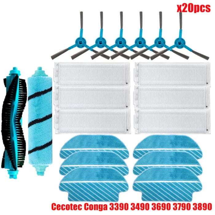Ultra Titanium Vacuum Cleaner Brush And Filter Set