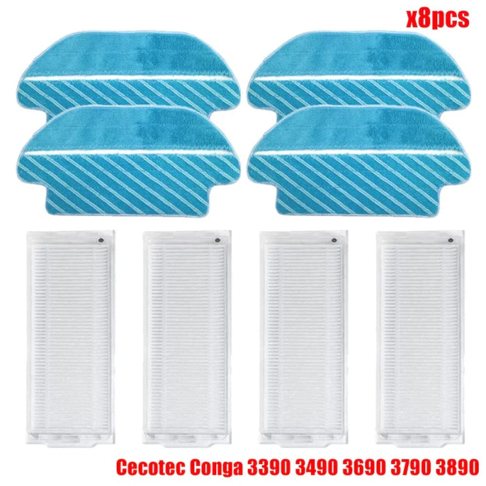 Ultra Titanium Vacuum Cleaner Brush And Filter Set