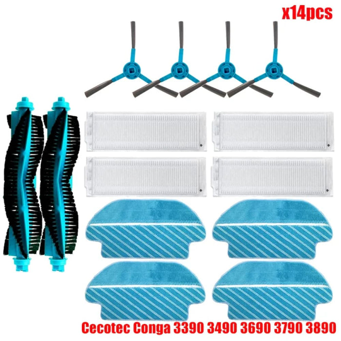 Ultra Titanium Vacuum Cleaner Brush And Filter Set