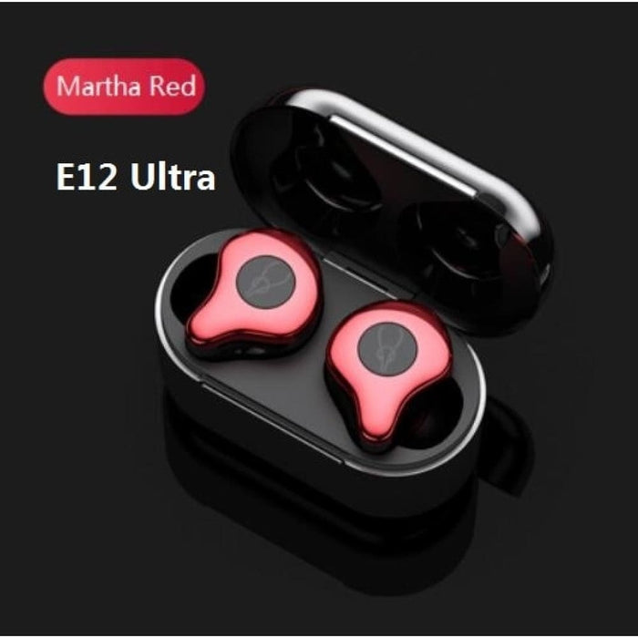 E12 Ultra Wireless Bluetooth Earphones Hifi Stereo Ipx5