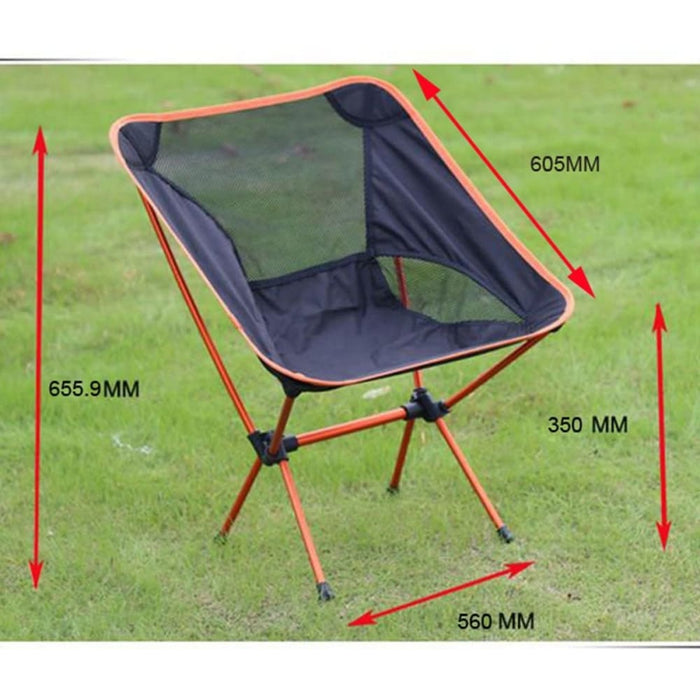 Ultralight Aluminum Alloy Folding Camping Camp Chair