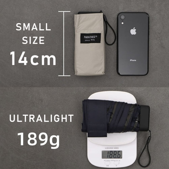 Ultralight Mini Flat Portable Six Folding Umbrella