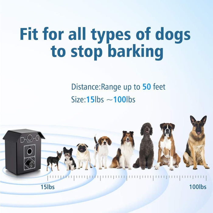 Ultrasonic Anti Barking Devices Bark Deterrent Stop Indoor