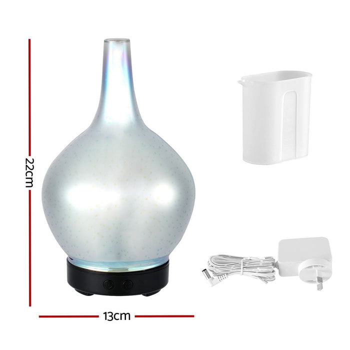 Ultrasonic Aroma Aromatherapy Diffuser 3d Light Oil