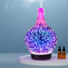 Ultrasonic Aroma Aromatherapy Diffuser 3d Light Oil