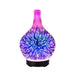 Ultrasonic Aroma Aromatherapy Diffuser 3d Light Oil
