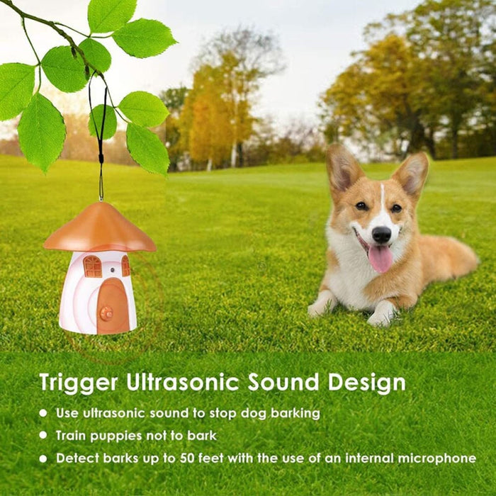 Ultrasonic Waterproof Safe Pet Bark Deterrent Control Anti