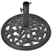 Umbrella Base Cast Iron 12 Kg 48 Cm Axoio