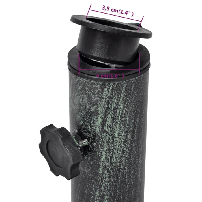 Umbrella Base Cast Iron 12 Kg 48 Cm Axoio