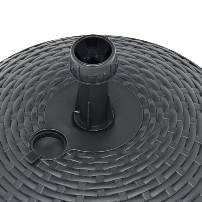 Umbrella Base Sand Water Filled 20 l Anthracite Plastic