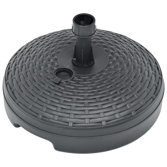 Umbrella Base Sand Water Filled 20 l Anthracite Plastic