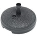 Umbrella Base Sand Water Filled 20 l Anthracite Plastic