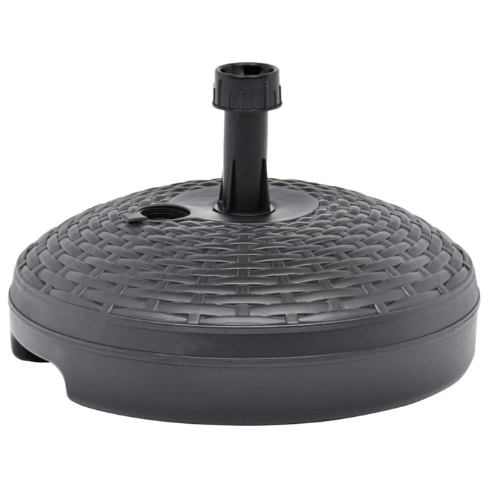 Umbrella Base Sand Water Filled 20 l Anthracite Plastic