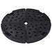 Umbrella Base Fan-shaped 4 Pcs Black Ainpi