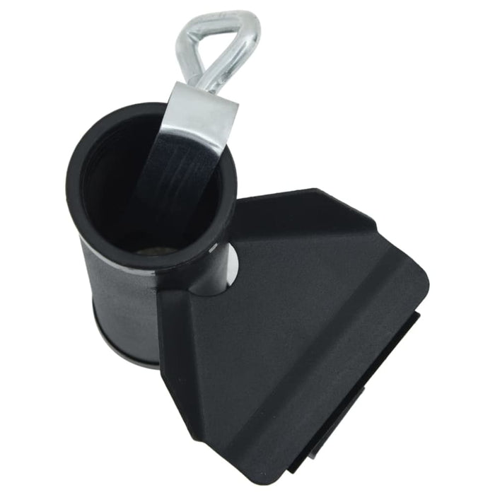 Umbrella Clamps for Balcony 2 Pcs 25-38 Mm Steel Abbttnt