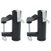 Umbrella Clamps for Balcony 2 Pcs 25-38 Mm Steel Abbttnt