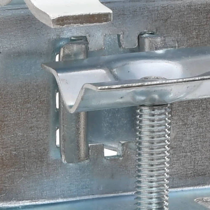 Umbrella Clamps for Balcony 2 Pcs 32 Mm Galvanised Steel