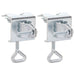 Umbrella Clamps for Balcony 2 Pcs 32 Mm Galvanised Steel