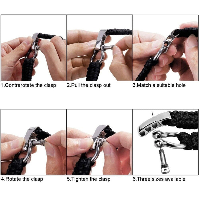 Umbrella Rope Braided Strap for Huawei Samsung Galaxy Watch