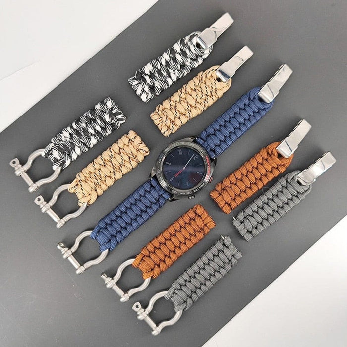 Umbrella Rope Braided Strap for Huawei Samsung Galaxy Watch