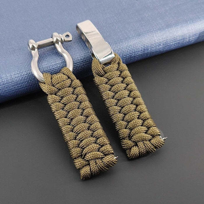 Umbrella Rope Braided Strap for Huawei Samsung Galaxy Watch