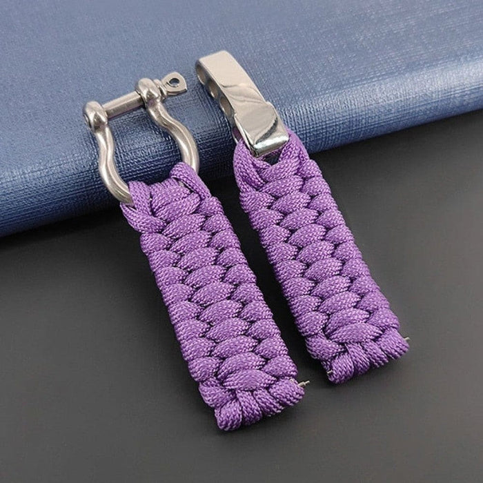 Umbrella Rope Braided Strap for Huawei Samsung Galaxy Watch